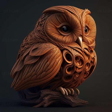 3D model Otus frutuosoi (STL)